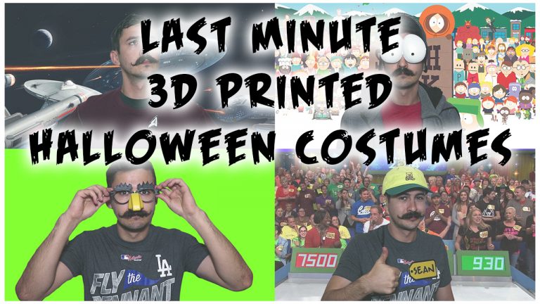 Last Minute 3D Printed Halloween Costume Ideas - 3D Print General