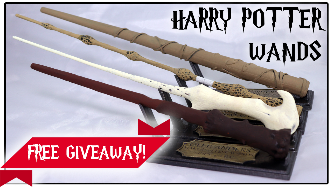 3d printed harry potter wands