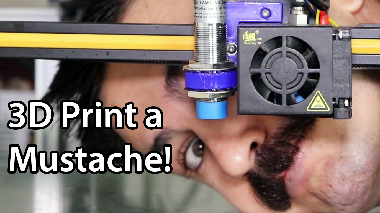 how to 3d print a mustache