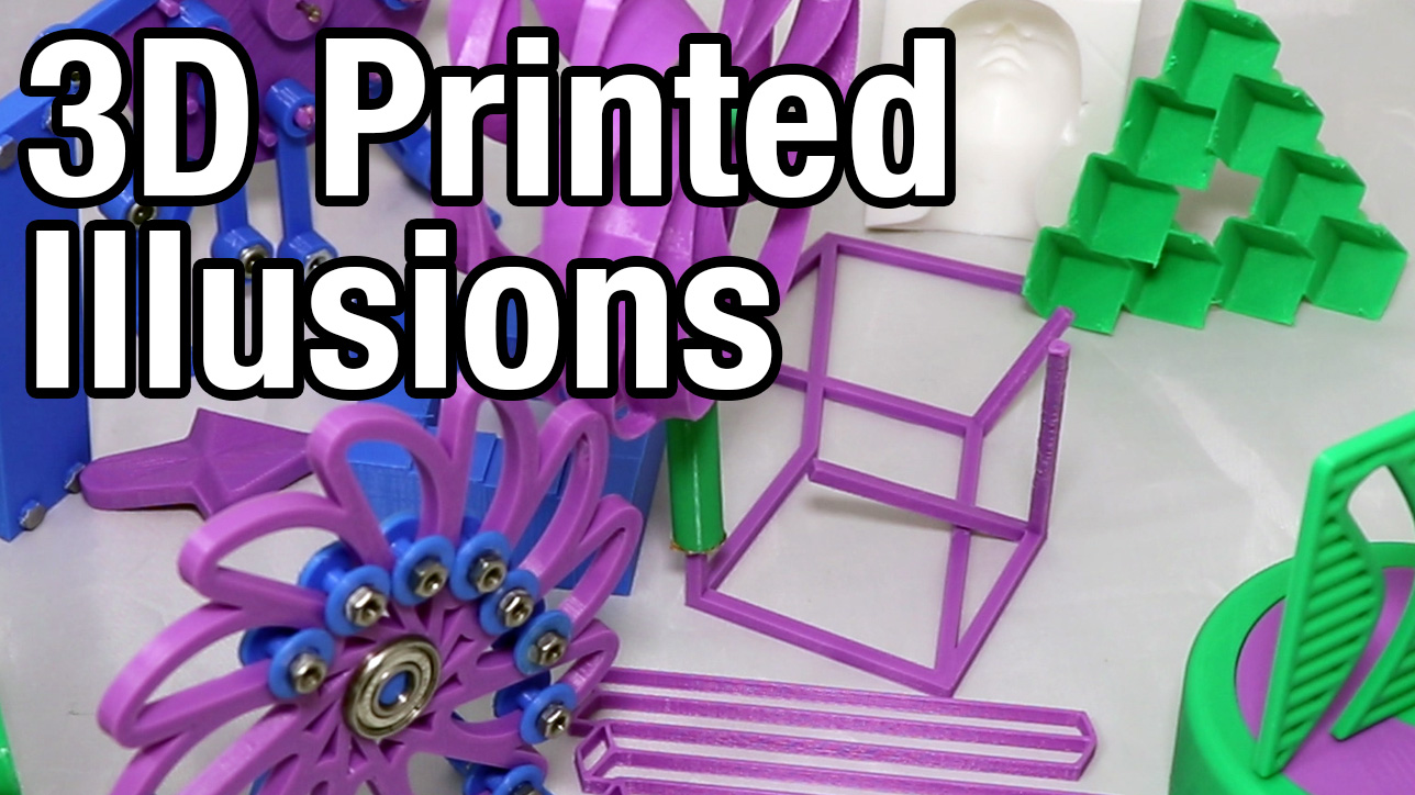 3D Printed Optical Illusions