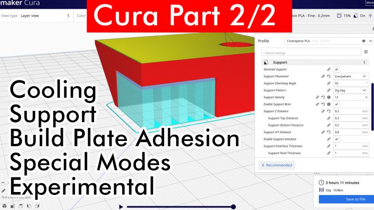 cura slicer settings not showing up