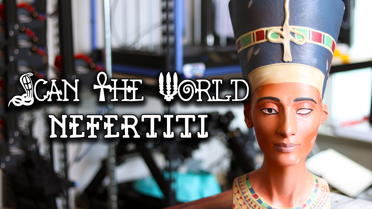 Nefertiti 3D Printed Bust