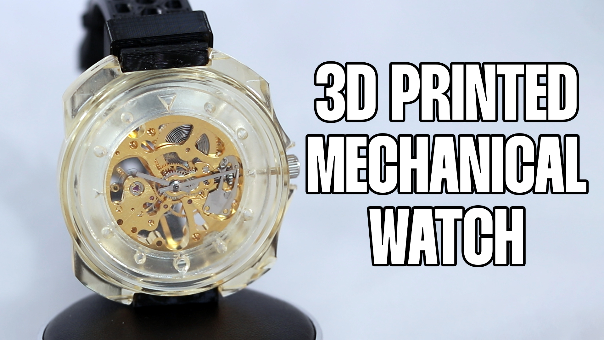 3D Printed Mechanical Watch