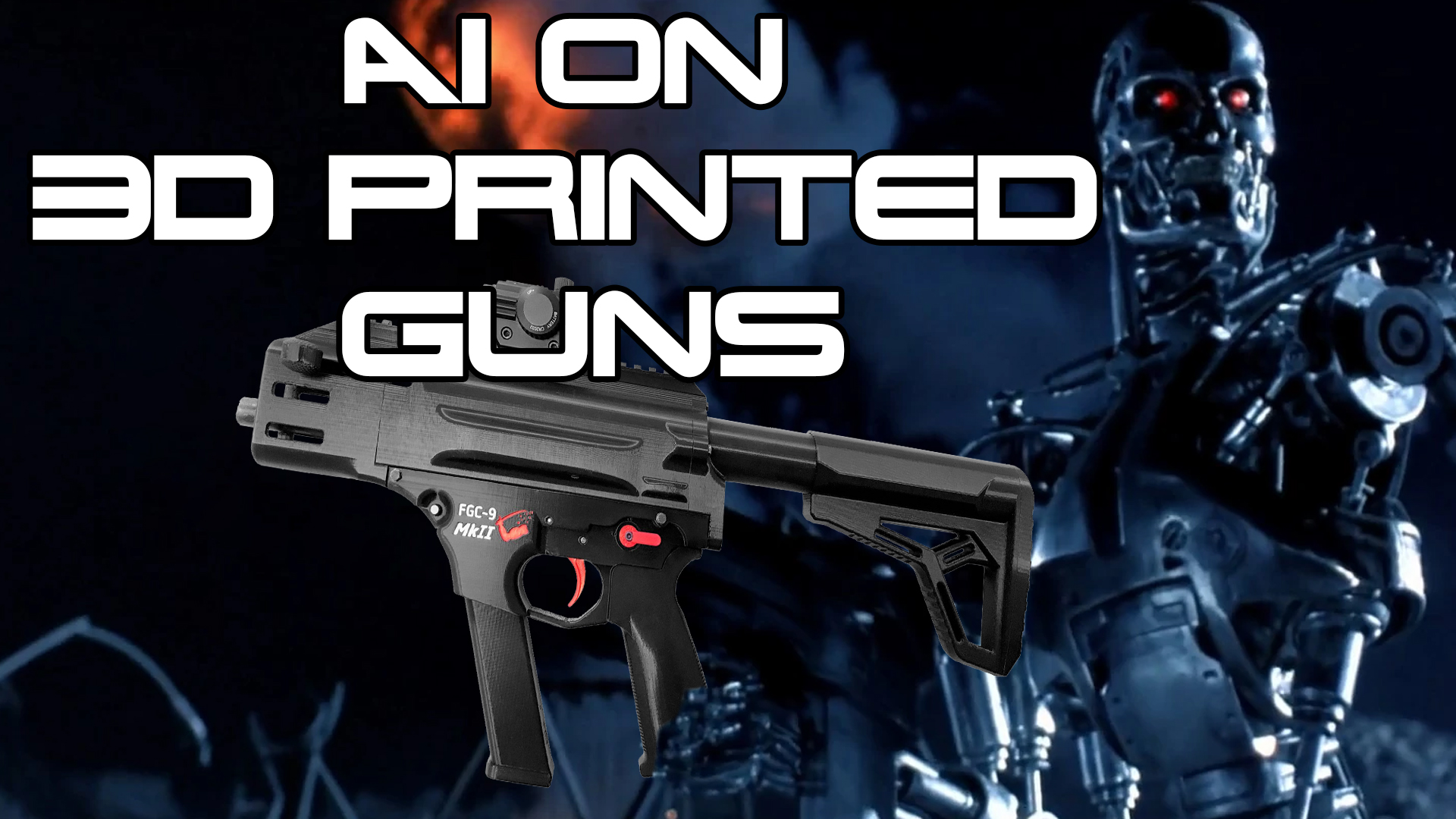 AI 3D Printed Gun